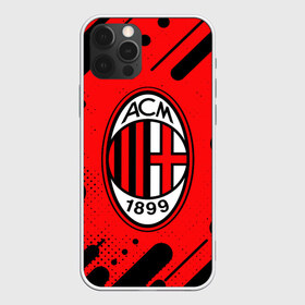 Чехол для iPhone 12 Pro Max с принтом AC MILAN МИЛАН в Курске, Силикон |  | Тематика изображения на принте: ac | ac milan | acm | football | logo | milan | sport | клуб | лого | логотип | логотипы | милан | символ | символы | спорт | форма | футбол | футбольная | футбольный