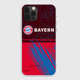 Чехол для iPhone 12 Pro с принтом FC BAYERN / БАВАРИЯ в Курске, силикон | область печати: задняя сторона чехла, без боковых панелей | bayern | club | fc | footbal | logo | бавария | знак | клуб | лого | логотип | логотипы | символ | символы | форма | футбол | футбольная | футбольный