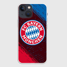 Чехол для iPhone 13 mini с принтом FC BAYERN   БАВАРИЯ в Курске,  |  | bayern | club | fc | footbal | logo | бавария | знак | клуб | лого | логотип | логотипы | символ | символы | форма | футбол | футбольная | футбольный