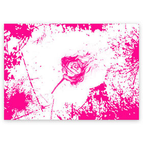 Поздравительная открытка с принтом роза в Курске, 100% бумага | плотность бумаги 280 г/м2, матовая, на обратной стороне линовка и место для марки
 | Тематика изображения на принте: видео | мастер класс | поделки из бумаги | популярное | посадка | роза | роза из бумаги | розы | сад | своими руками | цветы