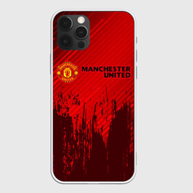 Чехол для iPhone 12 Pro Max с принтом MANCHESTER UNITED в Курске, Силикон |  | club | footbal | logo | manchester | united | знак | клуб | лого | логотип | логотипы | манчестер | символ | символы | форма | футбол | футбольная | футбольный | юнайтед