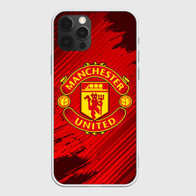 Чехол для iPhone 12 Pro Max с принтом MANCHESTER UNITED в Курске, Силикон |  | club | footbal | logo | manchester | united | знак | клуб | лого | логотип | логотипы | манчестер | символ | символы | форма | футбол | футбольная | футбольный | юнайтед