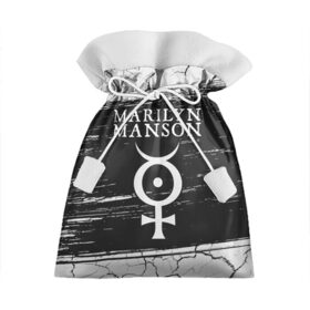 Подарочный 3D мешок с принтом MARILYN MANSON / М. МЭНСОН в Курске, 100% полиэстер | Размер: 29*39 см | logo | manson | marilyn | music | rock | группа | лого | логотип | логотипы | менсон | мерилин | мерлин | музыка | мэнсон | мэрилин | рок | символ