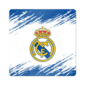 Магнит виниловый Квадрат с принтом REAL MADRID / РЕАЛ МАДРИД в Курске, полимерный материал с магнитным слоем | размер 9*9 см, закругленные углы | football | logo | madrid | real | realmadrid | sport | клуб | лого | логотип | логотипы | мадрид | реал | реалмадрид | символ | символы | спорт | форма | футбол | футбольная