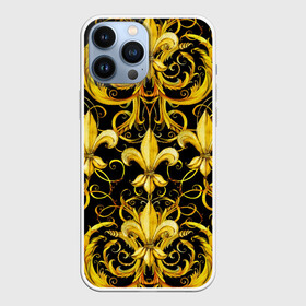 Чехол для iPhone 13 Pro Max с принтом gold spades в Курске,  |  | gold | life | versace | vip | абстракция | богатство | в золоте | версаче | версачи | виайпи | вип | золотая | золото | линия | нейтральная | позолоченное | стайл | стиль | текстуры | узоры | шик