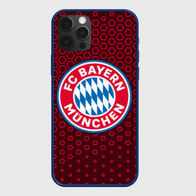 Чехол для iPhone 12 Pro с принтом FC BAYERN / БАВАРИЯ в Курске, силикон | область печати: задняя сторона чехла, без боковых панелей | bayern | club | fc | footbal | logo | бавария | знак | клуб | лого | логотип | логотипы | символ | символы | форма | футбол | футбольная | футбольный