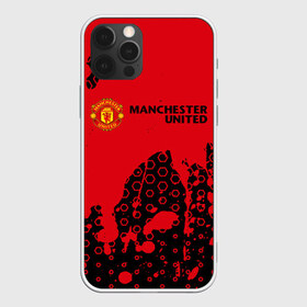 Чехол для iPhone 12 Pro Max с принтом MANCHESTER UNITED в Курске, Силикон |  | 