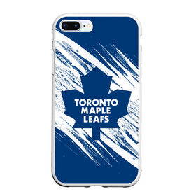 Чехол для iPhone 7Plus/8 Plus матовый с принтом Toronto Maple Leafs, в Курске, Силикон | Область печати: задняя сторона чехла, без боковых панелей | hockey | maple leafs | nhl | toronto | toronto maple leafs | usa | мейпл лифс | нхл | спорт | сша | торонто | торонто мейпл лифс | хоккей | шайба