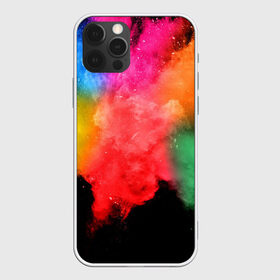 Чехол для iPhone 12 Pro Max с принтом игра красок в Курске, Силикон |  | Тематика изображения на принте: взрыв красок | игра красок | краски | цвет.