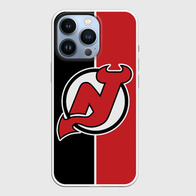 Чехол для iPhone 13 Pro с принтом Нью Джерси Девилз в Курске,  |  | devils | hockey | new jersey | new jersey devils | nhl | usa | девилз | нхл | нью джерси | нью джерси девилз | спорт | сша | хоккей | шайба