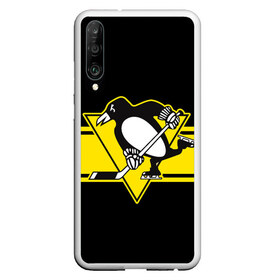 Чехол для Honor P30 с принтом Pittsburgh Penguins Cl в Курске, Силикон | Область печати: задняя сторона чехла, без боковых панелей | hockey | nhl | penguins | pittsburg | pittsburgh | pittsburgh penguins | usa | нхл | пингвинз | питтсбург | питтсбург пингвинз | спорт | сша | хоккей | шайба