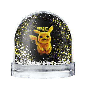 Снежный шар с принтом Pikachu Pika Pika в Курске, Пластик | Изображение внутри шара печатается на глянцевой фотобумаге с двух сторон | pika | pikachu | аниме | детская | детям | игры | молния | мышка | мышь | пика | пикачу | покемон | покемоны