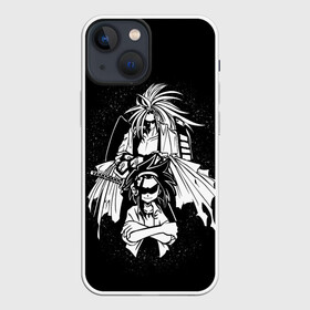 Чехол для iPhone 13 mini с принтом Йо Асакура и Амидамару в Курске,  |  | amidamaru | anime | asackura | bason | hao | king | shaman | yo | zik | амидамару | аниме | асакура | басон | дух | духи | зик | йо | кинг | король | морти | рэн | рю | тао | хао | шаман | шаманов