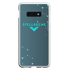 Чехол для Samsung S10E с принтом Spellbreak Hex в Курске, Силикон | Область печати: задняя сторона чехла, без боковых панелей | Тематика изображения на принте: battle royal | fantasy | game | game spellbreak | hex | logo spellbreak | rpg | spellbreak | боевая магия | боевой маг | игра | игра spellbreak | королевская битва | логотип | логотип spellbreak | магические перчатки | персонажи spellbreak | р