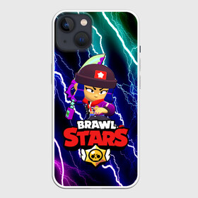 Чехол для iPhone 13 с принтом brawl stars биби в Курске,  |  | 8 bit | bibi | brawl stars | colt | crow | el brown | leon | leon shark | max | mecha | mecha crow | mr.p | sally leon | shark | virus 8 bit | берли | биби | бравл старс | ворон | кольт | леон | макс | шелли