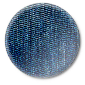 Значок с принтом Джинса в Курске,  металл | круглая форма, металлическая застежка в виде булавки | blue | джинса | джинсовая текстура | текстуры | цвет джинса