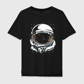 Мужская футболка хлопок Oversize с принтом Шлем астронавта  в Курске, 100% хлопок | свободный крой, круглый ворот, “спинка” длиннее передней части | astronaut | cosmos | galaxy | helmet | nasa | roscosmos | roskosmos | soul | space | spaceman | spacesuit | stars | suit | universe | астронавт | вселенная | галактика | душа | звезды | космонавт | космос | мистика | наса | одиночество | рос