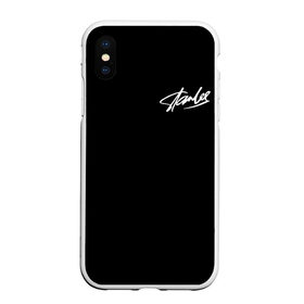 Чехол для iPhone XS Max матовый с принтом STAN LEE в Курске, Силикон | Область печати: задняя сторона чехла, без боковых панелей | marvel | stan lee | марвел | стен ли | стэн ли