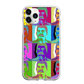 Чехол для iPhone 11 Pro Max матовый с принтом Stalin pop-art в Курске, Силикон |  | chief | color | eyes | moustache | pop art | stalin | view | взгляд | вождь | глаза | поп  арт | сталин | усы | цвет