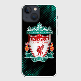 Чехол для iPhone 13 mini с принтом LIVERPOOL   Ливерпуль в Курске,  |  | club | footbal | liverpool | logo | знак | клуб | ливерпуль | логотип | логотипы | символ | символы | форма | футбол | футбольная | футбольный