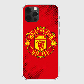 Чехол для iPhone 12 Pro Max с принтом MANCHESTER UNITED в Курске, Силикон |  | club | footbal | logo | manchester | united | знак | клуб | лого | логотип | логотипы | манчестер | символ | символы | форма | футбол | футбольная | футбольный | юнайтед