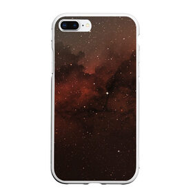 Чехол для iPhone 7Plus/8 Plus матовый с принтом Космос в Курске, Силикон | Область печати: задняя сторона чехла, без боковых панелей | звездное небо | звезды | космос | минимализм | рисунок
