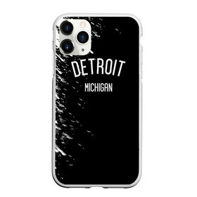 Чехол для iPhone 11 Pro Max матовый с принтом ДЕТРОЙТ в Курске, Силикон |  | america | detroit | michigan | states | usa | америка | детроит | детройт | сша | штаты