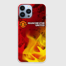 Чехол для iPhone 13 Pro Max с принтом MANCHESTER UNITED в Курске,  |  | Тематика изображения на принте: club | footbal | logo | manchester | united | знак | клуб | лого | логотип | логотипы | манчестер | символ | символы | форма | футбол | футбольная | футбольный | юнайтед