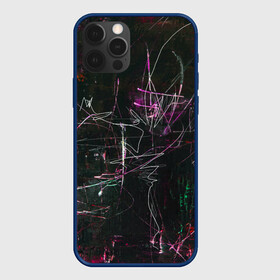 Чехол для iPhone 12 Pro Max с принтом Doter в Курске, Силикон |  | abstraction | lines | paint | spots | stains | абстракция | краска | линии | пятна | разводы