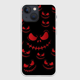 Чехол для iPhone 13 mini с принтом Хэллоуина 2020 в Курске,  |  | 2020 | вампир | ведьма | дети | зомби | конфеты | костюмы на хэллоуин | праздник | приведение | пятница 13 | радость | скилет | тыква | хэллоуин | череп