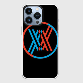 Чехол для iPhone 13 Pro с принтом Darling  in the Franxx LOGO в Курске,  |  | Тематика изображения на принте: 002 | 02 | ahegao | anime | darling | franx | franxx | girl | girls | in | senpai | the | two | waifu | zero | zerotwo | аниме | ахегао | вайфу | девушка | семпай | сенпай | тян