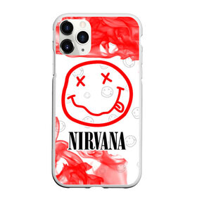 Чехол для iPhone 11 Pro Max матовый с принтом NIRVANA / НИРВАНА в Курске, Силикон |  | Тематика изображения на принте: band | cobain | face | kurt | logo | music | nirvana | rock | rocknroll | группа | кобейн | курт | лого | логотип | музыка | музыкальная | нирвана | рожица | рок | рокнролл | символ