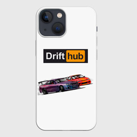 Чехол для iPhone 13 mini с принтом Дрифт в Курске,  |  | drift | drifthub | авто | гонки | гонщик | дрифт | занос | машина | стритрейсер | стритрейсинг | тачки