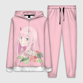 Женский костюм 3D с принтом Pink Zero Two в Курске,  |  | 002 | 02 | ahegao | anime | darling | franx | franxx | girl | girls | in | senpai | the | two | waifu | zero | zerotwo | аниме | ахегао | вайфу | девушка | семпай | сенпай | тян