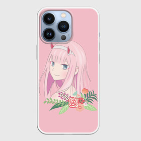 Чехол для iPhone 13 Pro с принтом Pink Zero Two в Курске,  |  | 002 | 02 | ahegao | anime | darling | franx | franxx | girl | girls | in | senpai | the | two | waifu | zero | zerotwo | аниме | ахегао | вайфу | девушка | семпай | сенпай | тян