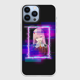 Чехол для iPhone 13 Pro Max с принтом Ноль Два. Неоновая Рамка в Курске,  |  | 002 | 02 | ahegao | anime | darling | franx | franxx | girl | girls | in | senpai | the | two | waifu | zero | zerotwo | аниме | ахегао | вайфу | девушка | семпай | сенпай | тян