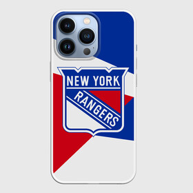 Чехол для iPhone 13 Pro с принтом Нью Йорк Рейнджерс в Курске,  |  | hockey | new york | new york rangers | nhl | rangers | usa | нхл | нью йорк | нью йорк рейнджерс | рейнджерс | спорт | сша | хоккей | шайба