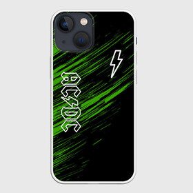 Чехол для iPhone 13 mini с принтом AC DC в Курске,  |  | ac dc | acdc | music | rock | ас дс | асдс | группа | музыка | рок.