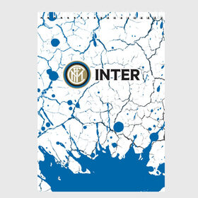 Скетчбук с принтом INTER / Интер в Курске, 100% бумага
 | 48 листов, плотность листов — 100 г/м2, плотность картонной обложки — 250 г/м2. Листы скреплены сверху удобной пружинной спиралью | Тематика изображения на принте: club | footbal | inter | internazionale | logo | milan | знак | интер | интернационале | клуб | логотип | логотипы | милан | символ | символы | форма | футбол | футбольная | футбольный