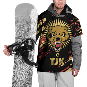 Накидка на куртку 3D с принтом Таджикистан в Курске, 100% полиэстер |  | crescent | evil | golden | islam | republic | sun | tajikistan | wolf | волк | злой | золотой | ислам | полумесяц | республика | солнце | таджикистан