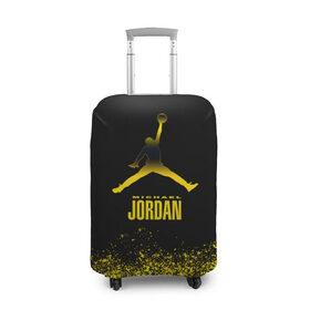 Чехол для чемодана 3D с принтом Jordan в Курске, 86% полиэфир, 14% спандекс | двустороннее нанесение принта, прорези для ручек и колес | air | jordan | michael | nba | баскетбол | баскетболист | джордан | джордан айр | игра | майкл | майкл джордан | мяч | спорт