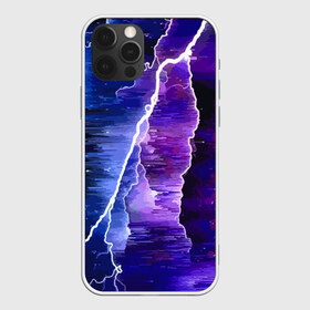 Чехол для iPhone 12 Pro Max с принтом Молния в Курске, Силикон |  | flash | lightning | space | star | вспышка | звезда | космос | молния