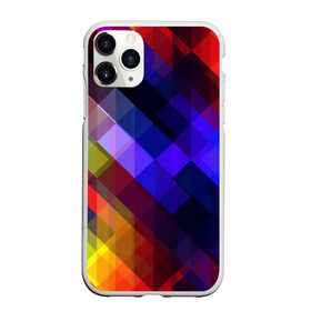 Чехол для iPhone 11 Pro Max матовый с принтом Горен в Курске, Силикон |  | abstraction | colorful | cubes | obliquely | stripes | texture | абстракция | кубы | наискось | полосы | разноцветный | текстура