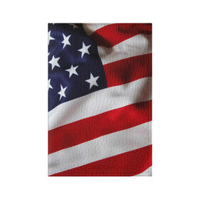 Обложка для паспорта матовая кожа с принтом США | USA в Курске, натуральная матовая кожа | размер 19,3 х 13,7 см; прозрачные пластиковые крепления | Тематика изображения на принте: states | united | usa | америка | америки | герб | северная | соединенные | сша | флаг | штаты | южная