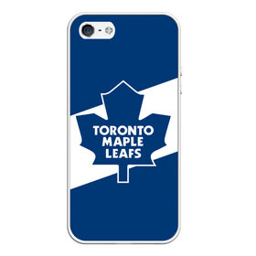 Чехол для iPhone 5/5S матовый с принтом Торонто Мейпл Лифс в Курске, Силикон | Область печати: задняя сторона чехла, без боковых панелей | hockey | maple leafs | nhl | toronto | toronto maple leafs | usa | мейпл лифс | нхл | спорт | сша | торонто | торонто мейпл лифс | хоккей | шайба