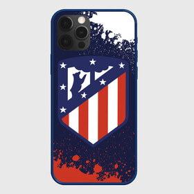 Чехол для iPhone 12 Pro с принтом ATLETICO MADRID / Атлетико в Курске, силикон | область печати: задняя сторона чехла, без боковых панелей | atletico | club | footbal | logo | madrid | атлетико | знак | клуб | логотип | логотипы | мадрид | символ | символы | форма | футбол | футбольная | футбольный