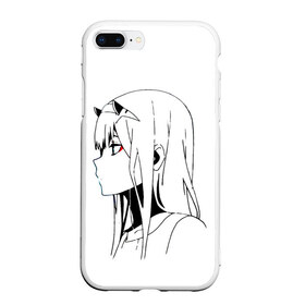 Чехол для iPhone 7Plus/8 Plus матовый с принтом ZeroTwo (Darling in the Franx) в Курске, Силикон | Область печати: задняя сторона чехла, без боковых панелей | 002 | 02 | ahegao | anime | darling | franx | franxx | girl | girls | in | senpai | the | two | waifu | zero | zerotwo | аниме | ахегао | вайфу | девушка | семпай | сенпай | тян