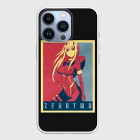 Чехол для iPhone 13 Pro с принтом 02 Poster в Курске,  |  | 002 | 02 | ahegao | anime | darling | franx | franxx | girl | girls | in | senpai | the | two | waifu | zero | zerotwo | аниме | ахегао | вайфу | девушка | семпай | сенпай | тян