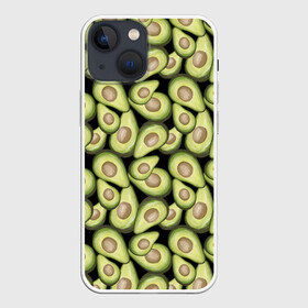 Чехол для iPhone 13 mini с принтом Авокадо в Курске,  |  | avocado | avokado | pattern | pattern avocado | авакадо | авокадо | овокадо | патерн | патерн авокадо | паттерн | паттерн авокадо | персея | растения | рисунок | фон авокадо | фрукт | фрукты