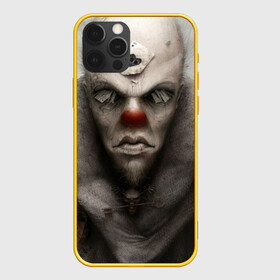 Чехол для iPhone 12 Pro с принтом Hell clown в Курске, силикон | область печати: задняя сторона чехла, без боковых панелей | адский клоун | злой клоун | клоун | крутой принт | оно | тренд